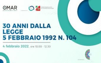 30 anni dalla Legge 5 Febbraio 1992 n. 104