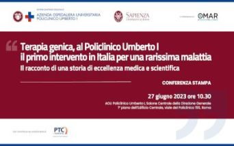 erapia genica, primo intervento in Italia. 