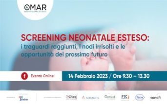 Screening Neonatale Esteso: i traguardi raggiunti, i nodi irrisolti e le opportunità del prossimo futuro