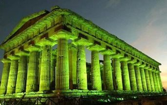 Monumenti illuminati di verde per la Giornata Nazionale SLA