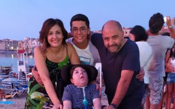 Mattia e famiglia 
