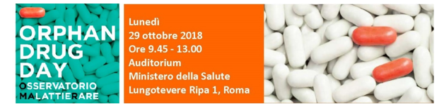 Orphan Drug Day - Roma, 29 ottobre 2018