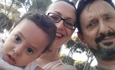 encefalopatia epilettica, Elena e i suoi genitori Stefano e Gabriella
