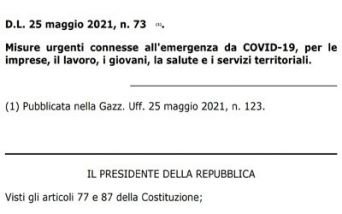 Decreto Sostegni bis
