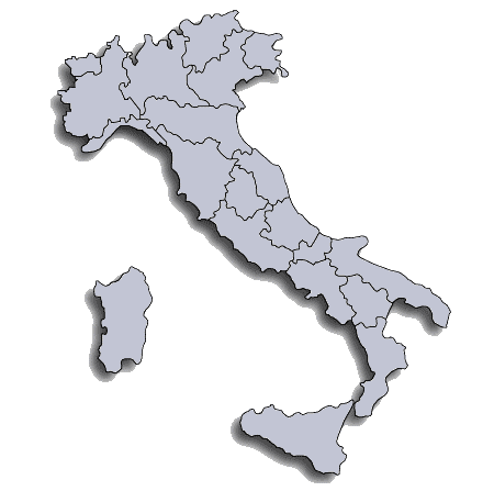 Mappa dell'Italia