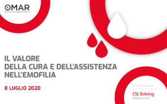 Locandina emofilia 8 luglio 2020