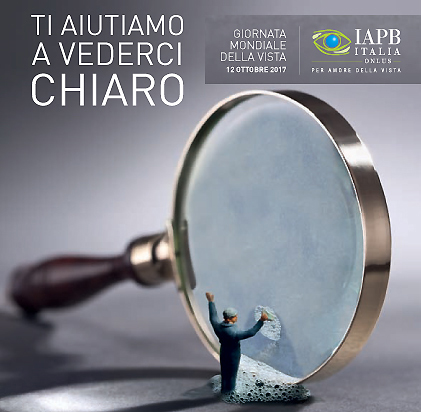 Giornata Mondiale della Vista - Locandina di IAPD Italia Onlus