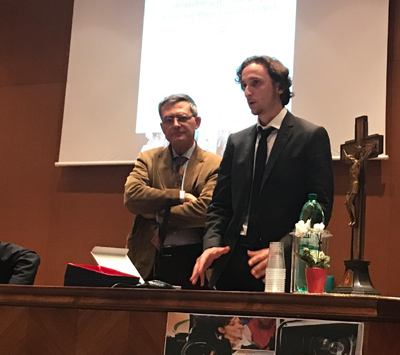 Premio Alessandra Bisceglia - Enrico Orzes (a destra)